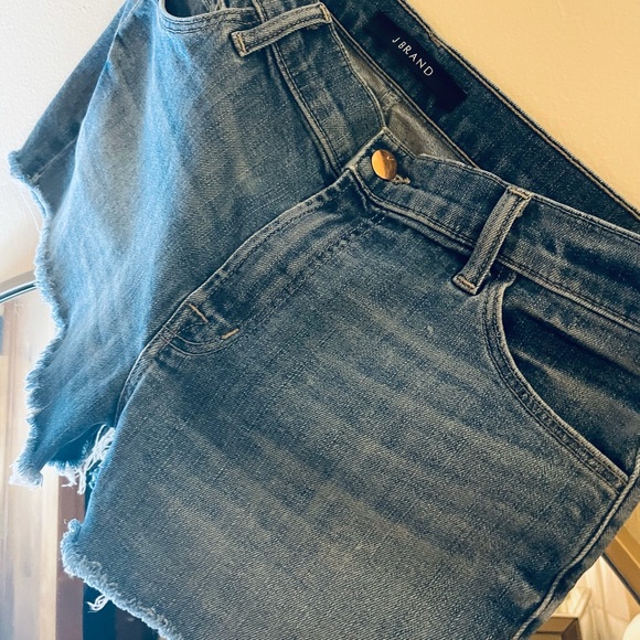 J BRAND Frayed Edge Denim Shorts 🦋 27 - Picture 6 of 8